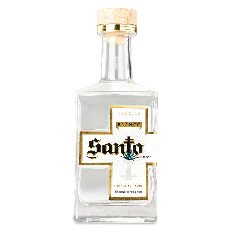 Santo Tequila Blanco Fino 80 - 750ML - Front