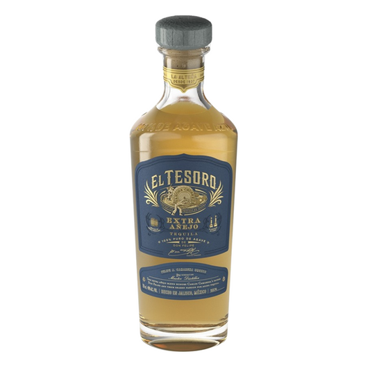 El Tesoro Tequila Extra Anejo 80 - 750ML - Front