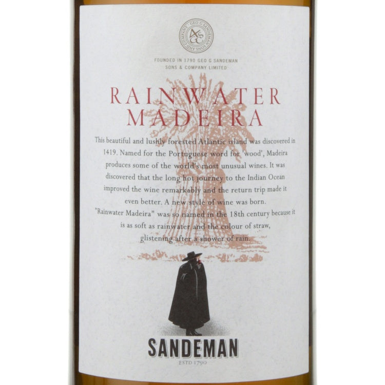 Sandeman Madeira Rainwater - 750ML - Front Label