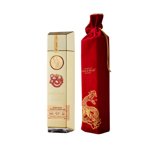 Gold Bar Blended American Whiskey Lunar New Year Premium Blend 80 - 750ML - Front