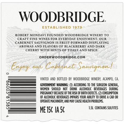 Woodbridge Cabernet Sauvignon California - 1.5L