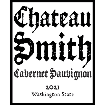 Charles Smith Wines Cabernet Sauvignon Chateau Smith Washington - 750ML - Front Label