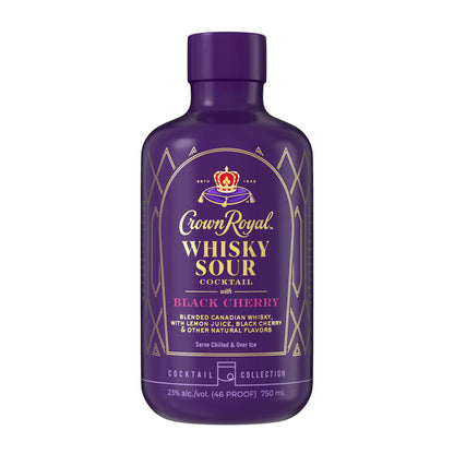 Crown Royal Whiskey Sour Black Cherry 46 - 750ML