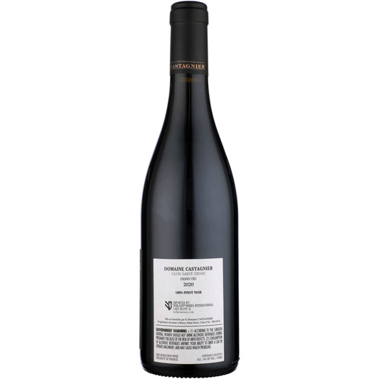 Domaine Castagnier Clos Saint Denis Grand Cru 2021 - 750ML - Back