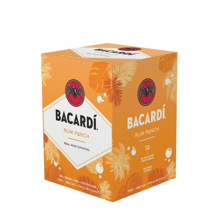 Bacardi Rum Punch Real Rum Cocktail 11.8 - 355ML