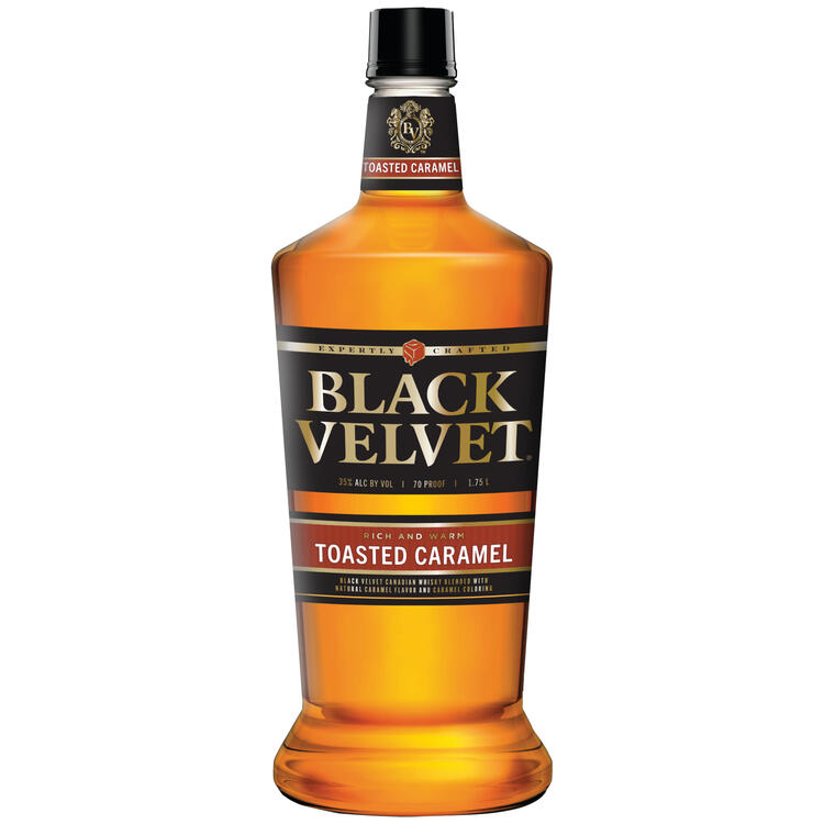 Black Velvet Toasted Caramel Flavored Whisky 70 - 1.75L - Front