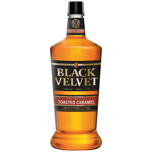 Black Velvet Toasted Caramel Flavored Whisky 70 - 1.75L - Front