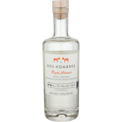 Dos Hombres Mezcal Artesanal Joven Espadin 84 - 375ML