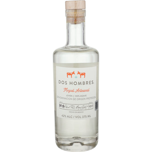Dos Hombres Mezcal Artesanal Joven Espadin 84 - 375ML