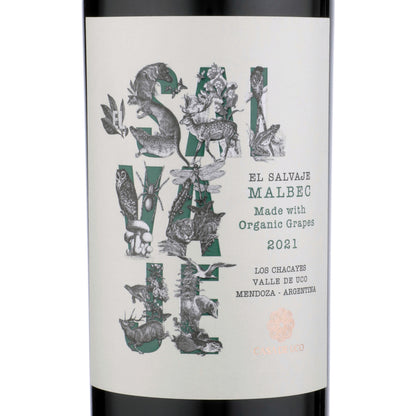 El Salvaje Malbec Los Chacayes 2021 - 750ML