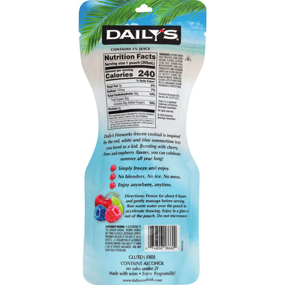 Daily'S Fireworks Wine Based Cocktail - 10 Z