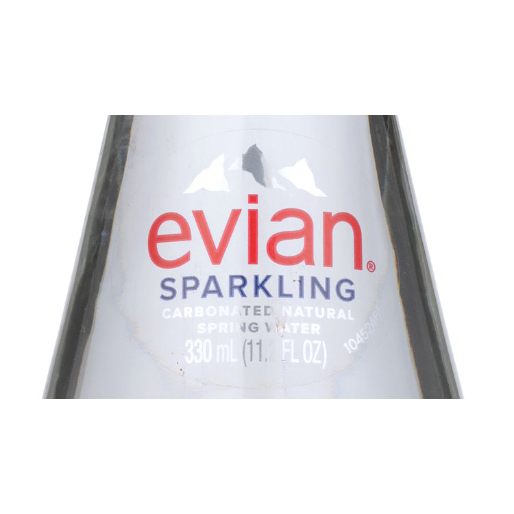 Evian Sparkling Water - 330ML - Front Label