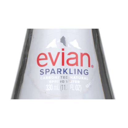 Evian Sparkling Water - 330ML - Front Label