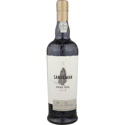 Sandeman Porto Vintage 2018 - 750ML - Front