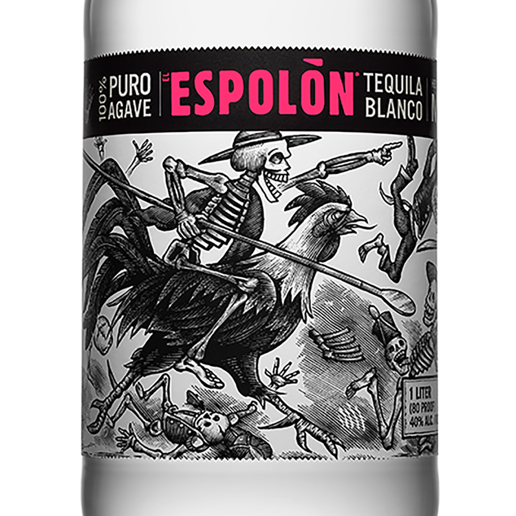 Espolon Tequila Blanco 80 - 1.0L - Front Label