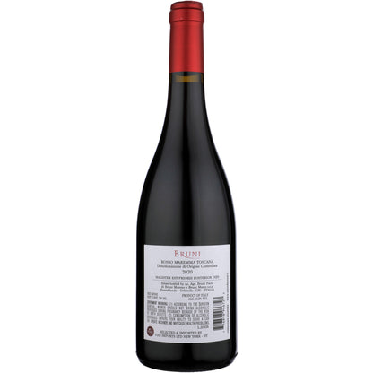 Bruni Maremma Toscana Rosso Magister 2020 - 750ML - Back