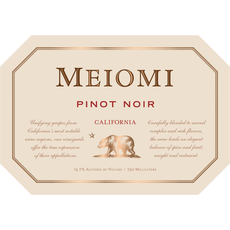 Meiomi Pinot Noir California - 750ML - Front Label