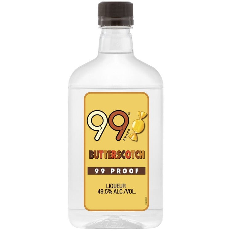99 Brand Butterscotch Schnapps 99 - 375ML - Front