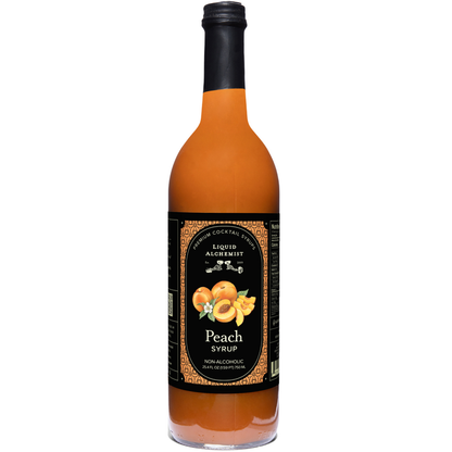 Liquid Alchemist Peach Syrup - 750ML - Front