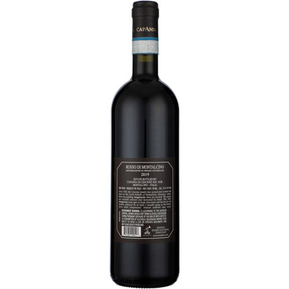 Capanna Rosso Di Montalcino 2022 - 750ML - Back