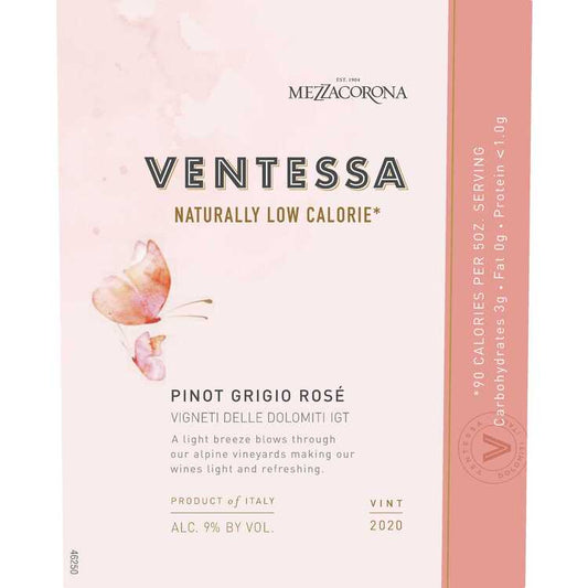 Ventessa Pinot Grigio Rose Vigneti Delle Dolomiti 2020 - 750ML