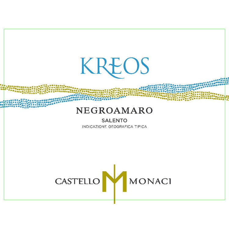Castello Monaci Negroamaro Rose Kreos Salento 2024 - 750ML - Front Label