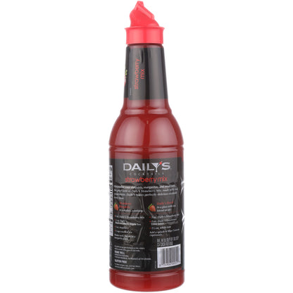 Daily's Strawberry Margarita Mix - 1.0L - Back