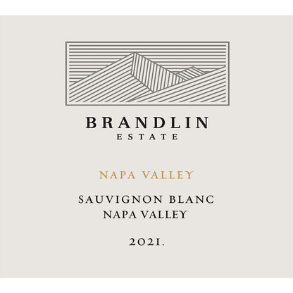 Brandlin Sauvignon Blanc Estate Napa Valley 2023 - 750ML - Front Label