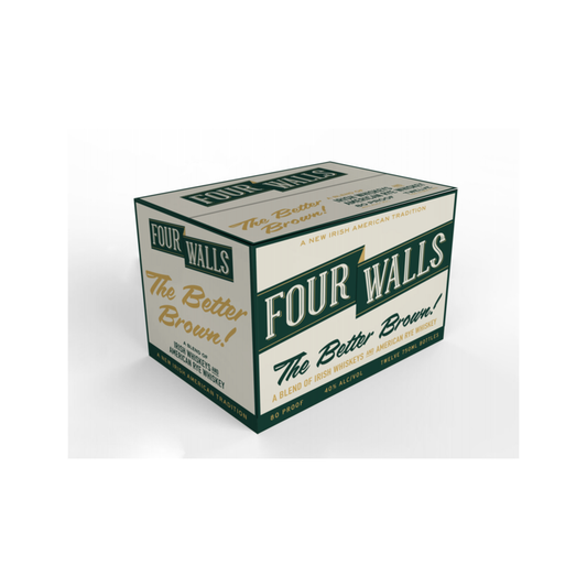 Four Walls Whiskey Irish & American Blend 80 - 750ML - Front