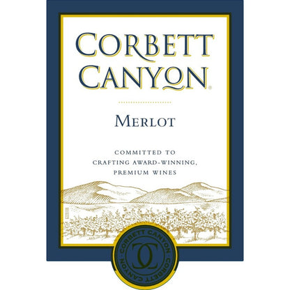 Corbett Canyon Merlot American - 1.5L - Front Label