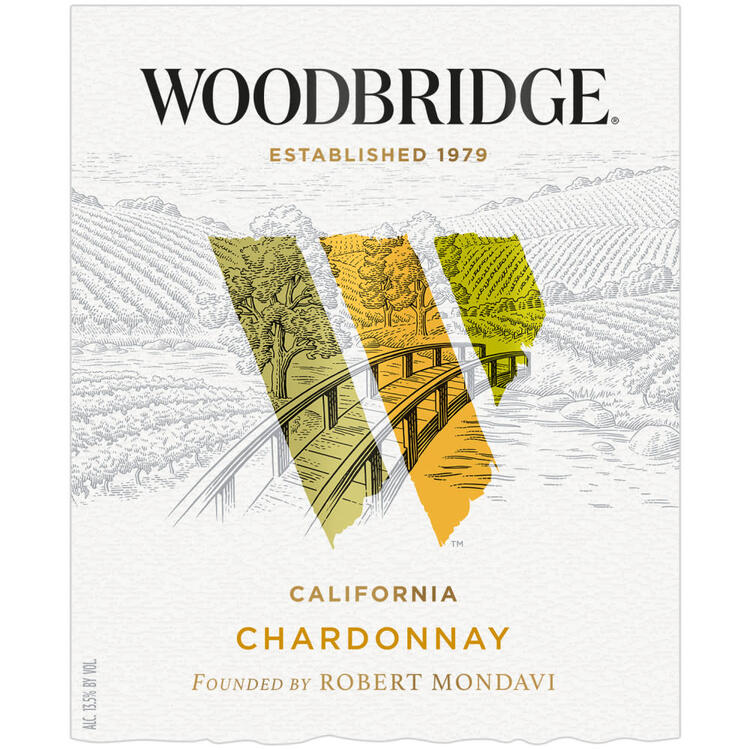 Woodbridge Chardonnay California - 1.5L - Front Label