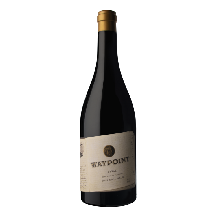 Waypoint Syrah Bien Nacido Vineyard Santa Maria Valley 2021 - 750ML - Front