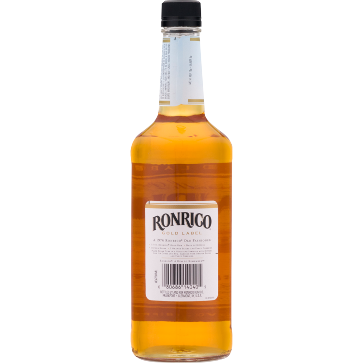 Ronrico Gold Rum Gold Label 80 - 750ML