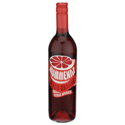 Mommenpop Aperitif Wine Blood Orange - 750ML - Front