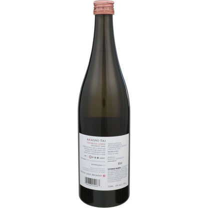 Akashi Tai Junmai Sake Tokubetsu - 720ML