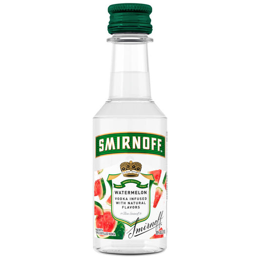 Smirnoff Watermelon Flavored Vodka 60 - 50ML - Front