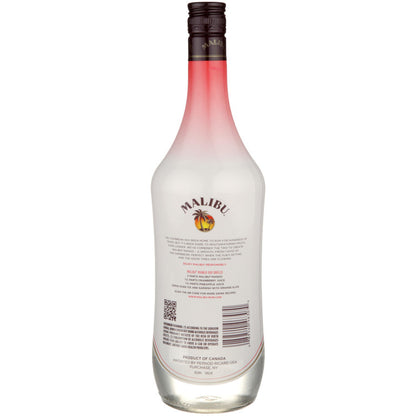 Malibu Mango Flavored Rum 42 - 1.0L - Back