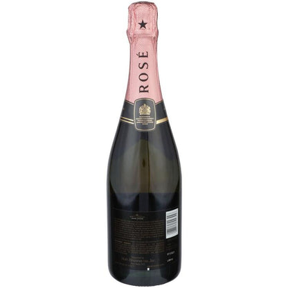 Moet & Chandon Champagne Brut Rose Grand Vintage 2015 - 750ML - Back