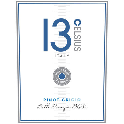 13 Celsius Pinot Grigio Delle Venezie - 750ML - Front Label