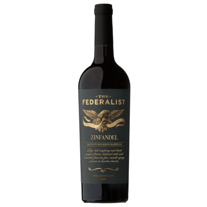 The Federalist Zinfandel Aged In Bourbon Barrels For 6 Months Lodi - 750ML - Front