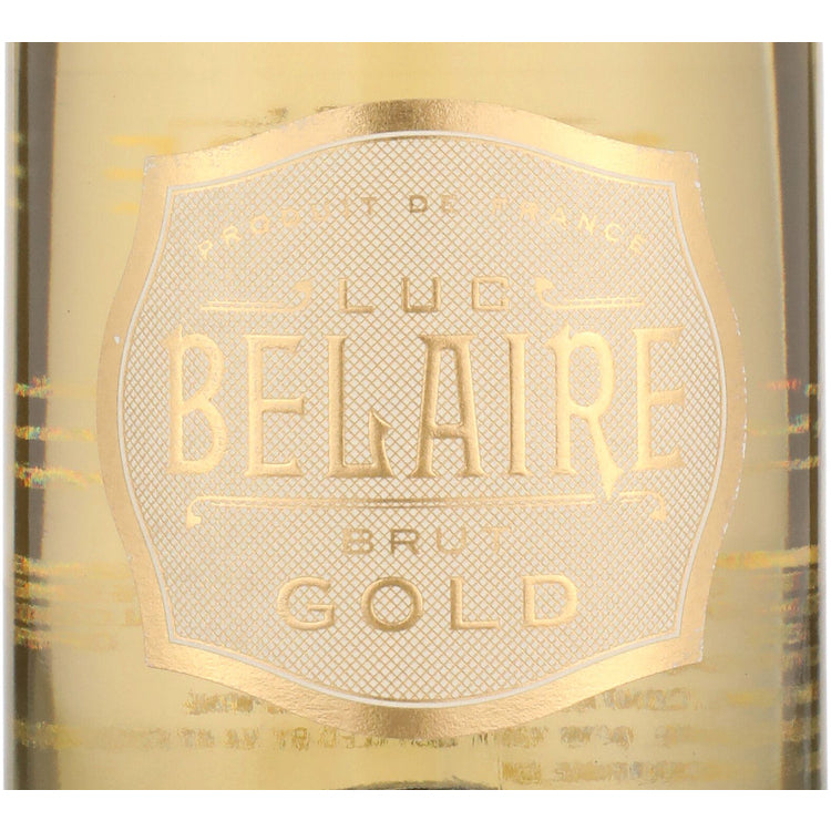 LUC BELAIRE Luc Belaire Brut Gold Sparkling Wine France W/ Gift Tube - Front Label