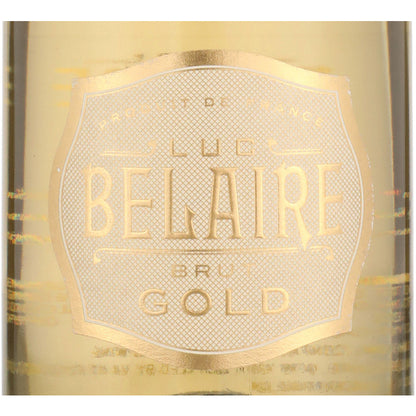 LUC BELAIRE Luc Belaire Brut Gold Sparkling Wine France W/ Gift Tube - Front Label