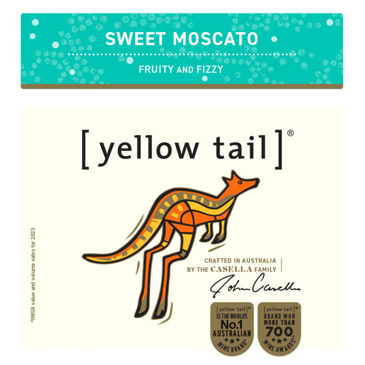 Yellow Tail Moscato South Eastern Australia - 750ML - Front Label