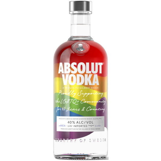 Absolut Vodka Colors Limited Edition 80 - 750ML - Front