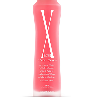 X Rated Fusion Liqueur 34 - 750ML - Front Label