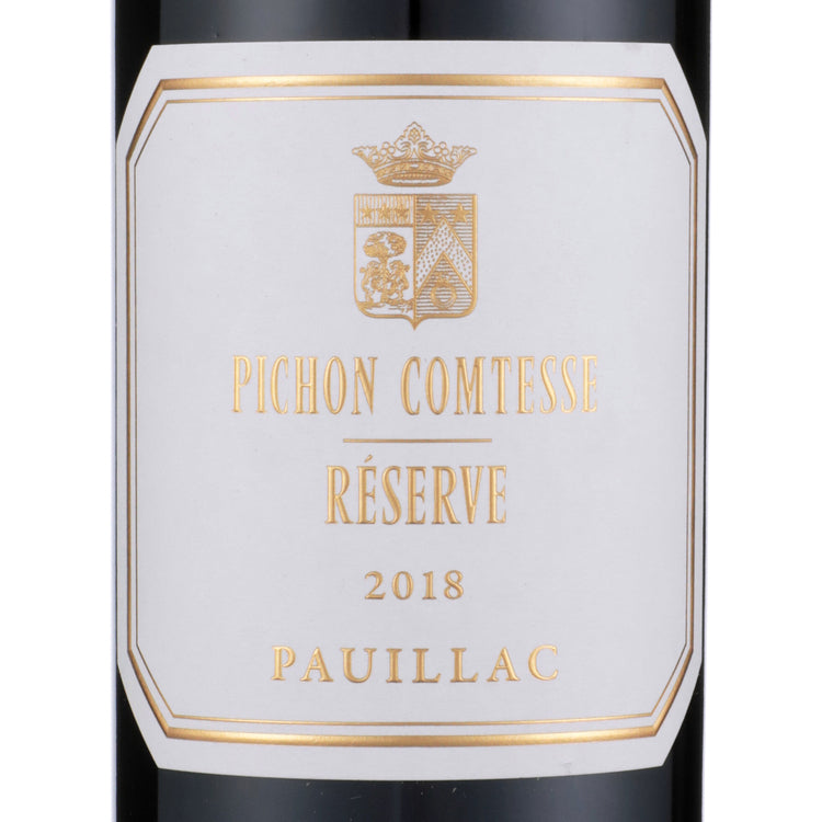 Reserve De La Comtesse Pauillac 2018 Wood Box - 750ML - Front Label