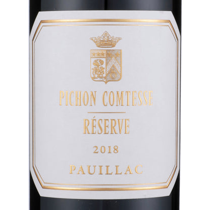 Reserve De La Comtesse Pauillac 2018 Wood Box - 750ML - Front Label