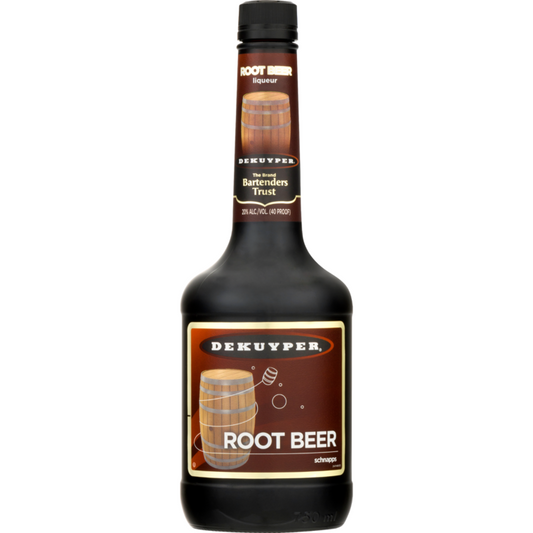 Dekuyper Root Beer Schnapps 40 - 750ML - Front
