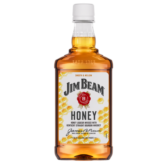 Jim Beam Honey Flavored Whiskey 65 - 375ML - Front