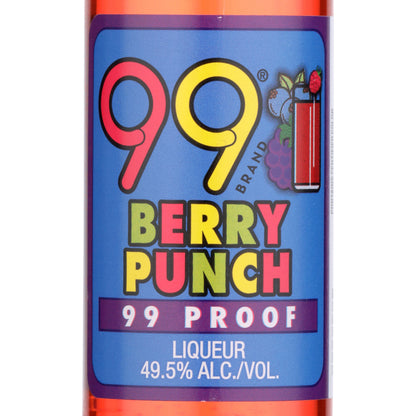 99 Brand Berry Fruit Liqueur Punch 99 - 50ML - Front Label